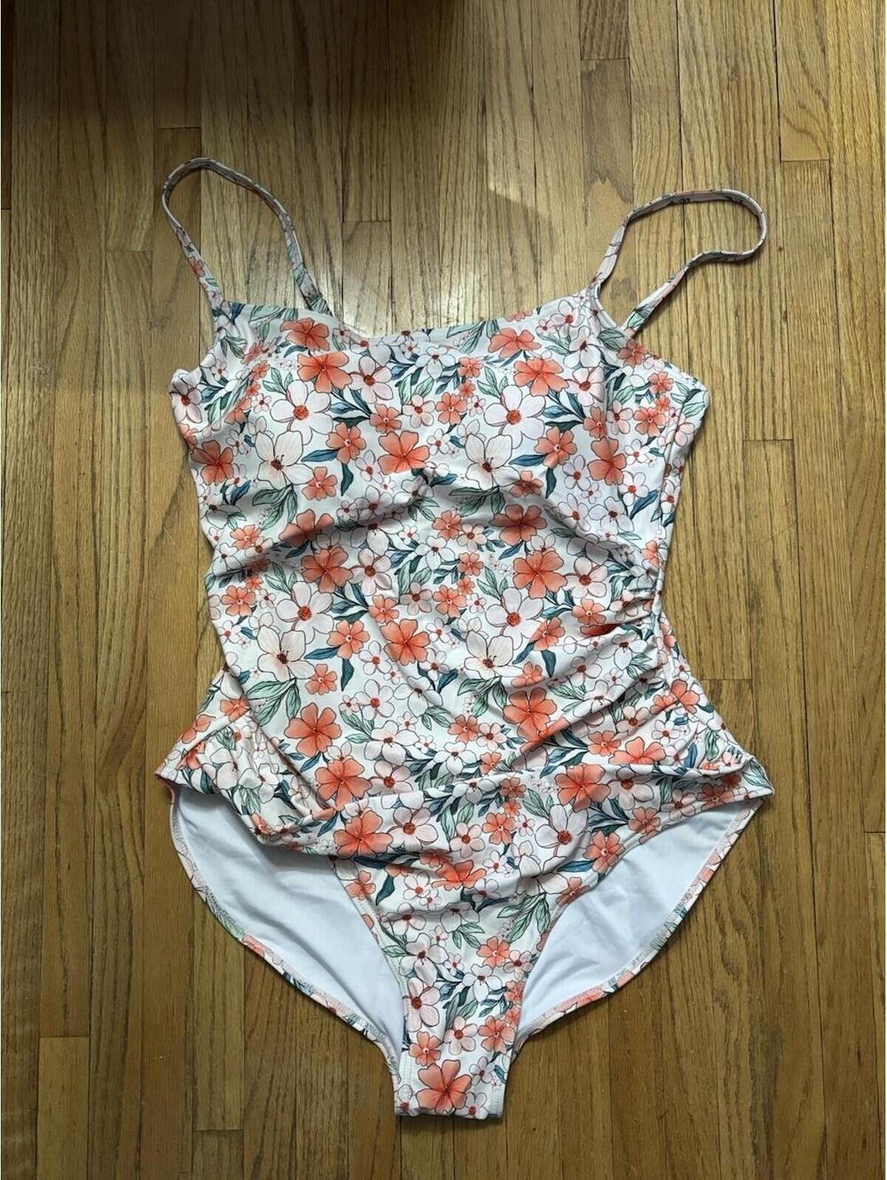 Eomenie Women’s Colorful Swimsuit Size 2XL One Piece NWT
